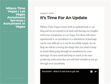 Tablet Screenshot of milanotime.net